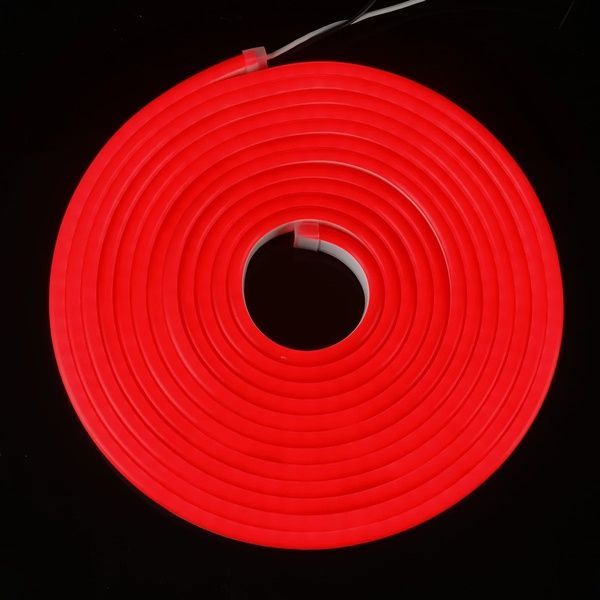 Світлодіодний неон 6x12 IP68 12V Red (Червоний) 7771446 фото