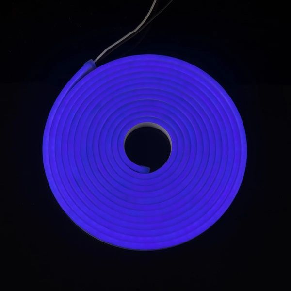 Світлодіодний неон 6x12 IP68 12V Blue (Синій) 7771448 фото