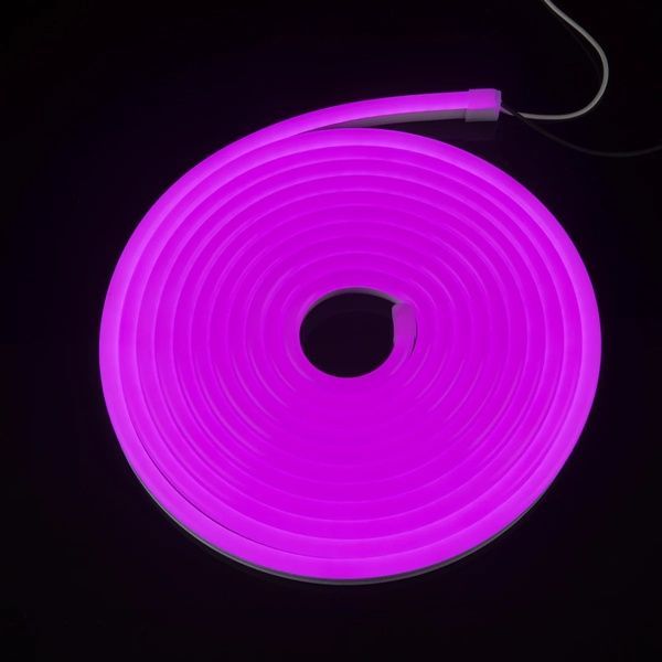Світлодіодний неон 6x12 IP68 12V Purple (Фіолетовий) 7771452 фото