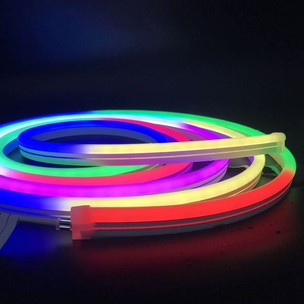 Світлодіодний неон 6x12 IP68 12V RGB Pixel Full Color 7771455 фото
