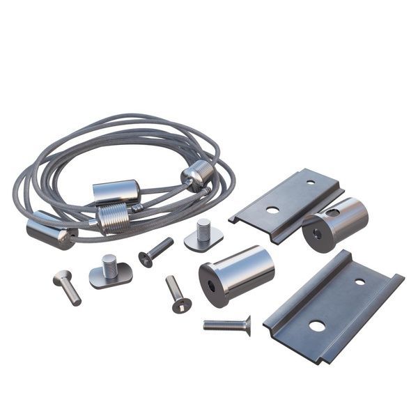 Тросовый подвес для магнитного шинопровода OLEDIM OL552 48V (120см, 2шт комплект) 7771072 фото