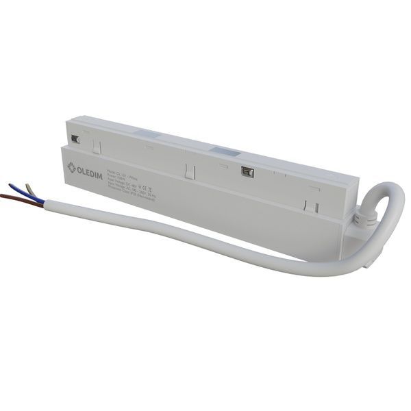 Трансформатор для трекових систем вбудований OLEDIM OL101 48V 100W білий 7771353 фото