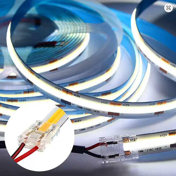 Введення живлення LED стрічки COB 8мм 7771432 фото